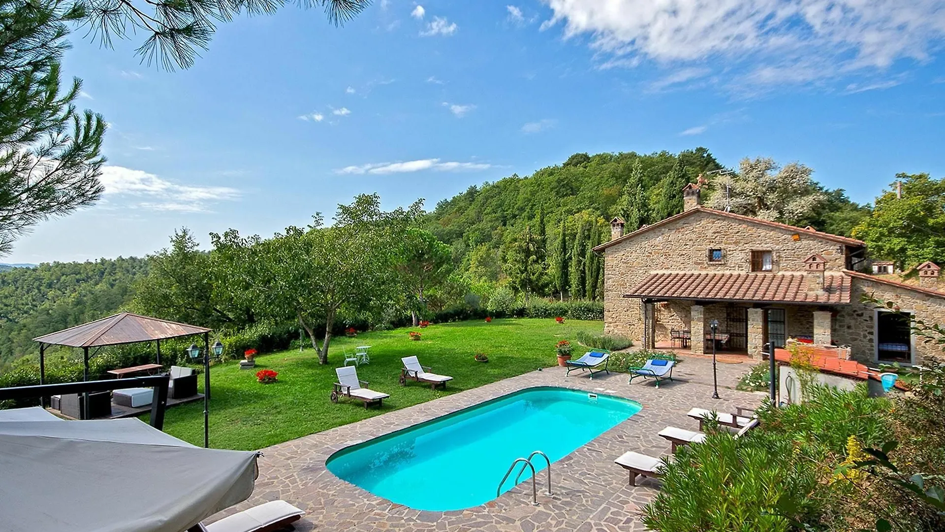 Villa With 5 Bedrooms In Arezzo, With Private Pool, Furnished Terrace