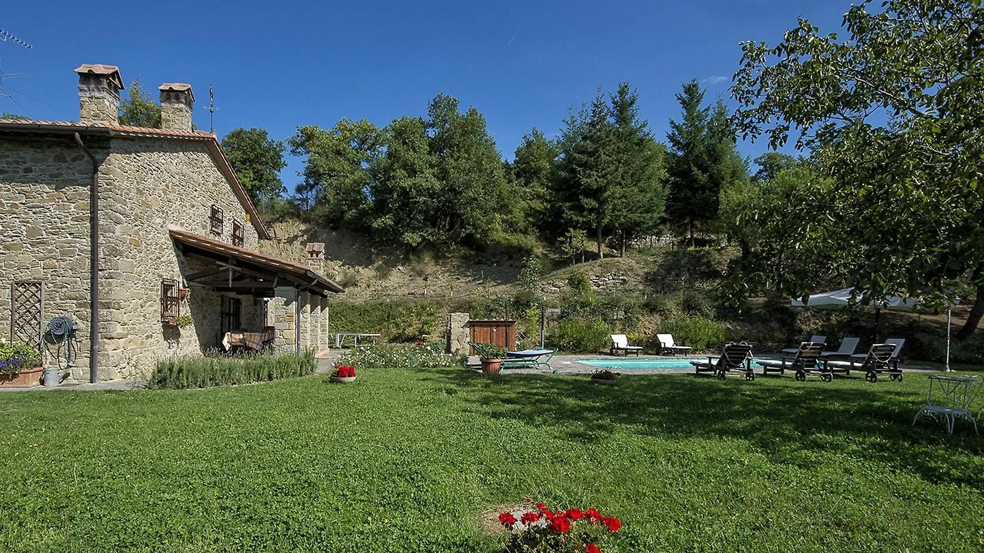 Villa With 5 Bedrooms In Arezzo, With Private Pool, Furnished Terrace