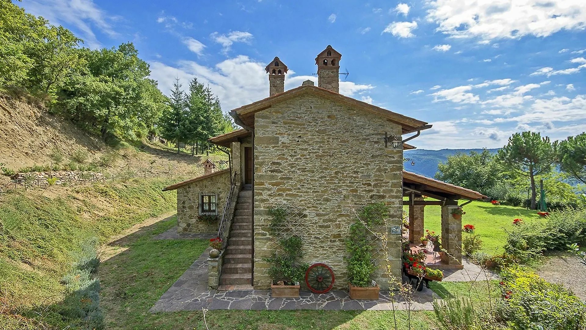 Villa With 5 Bedrooms In Arezzo, With Private Pool, Furnished Terrace